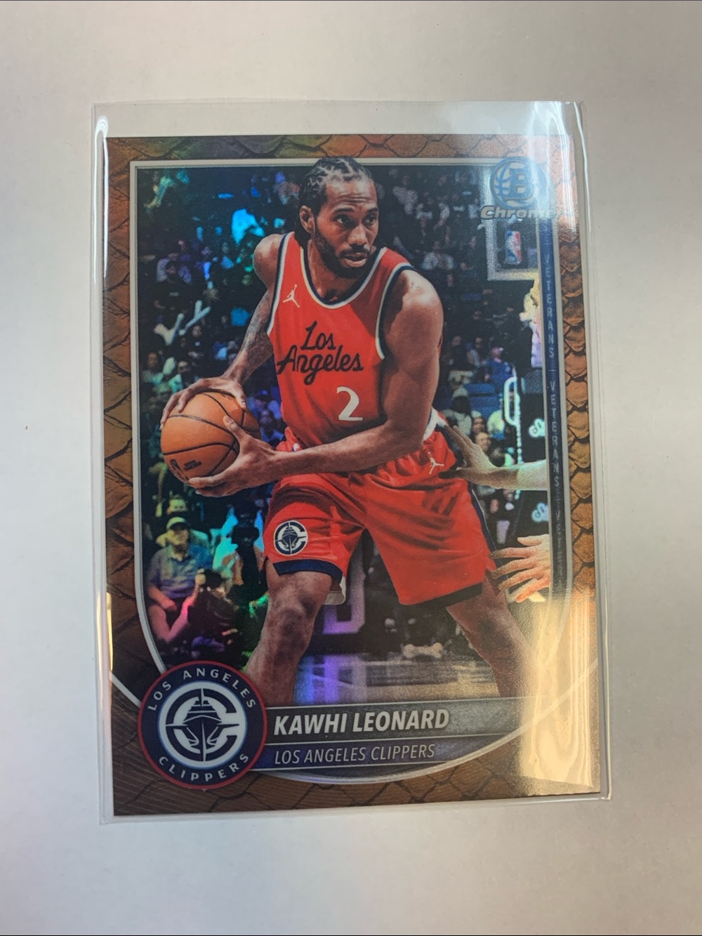 Kawhi Leonard Los Angeles Clippers Trading Card - Red